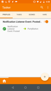 Notification Listener Tasker